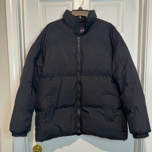 Classic Black Puffer Jacket. Size XL. NWOT